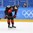 GANGNEUNG, SOUTH KOREA - FEBRUARY 17: Canada's Maxim Noreau #56 looks on after missing his shoot-out attempt against the Czech Republic's Pavel Francouz #33 (not shown) during preliminary round action at the PyeongChang 2018 Olympic Winter Games. (Photo by Andre Ringuette/HHOF-IIHF Images)

